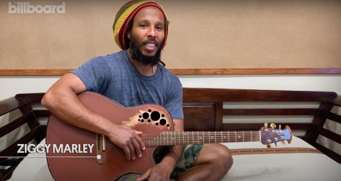 Ziggy Marley uses one chord to make a song for first edition of